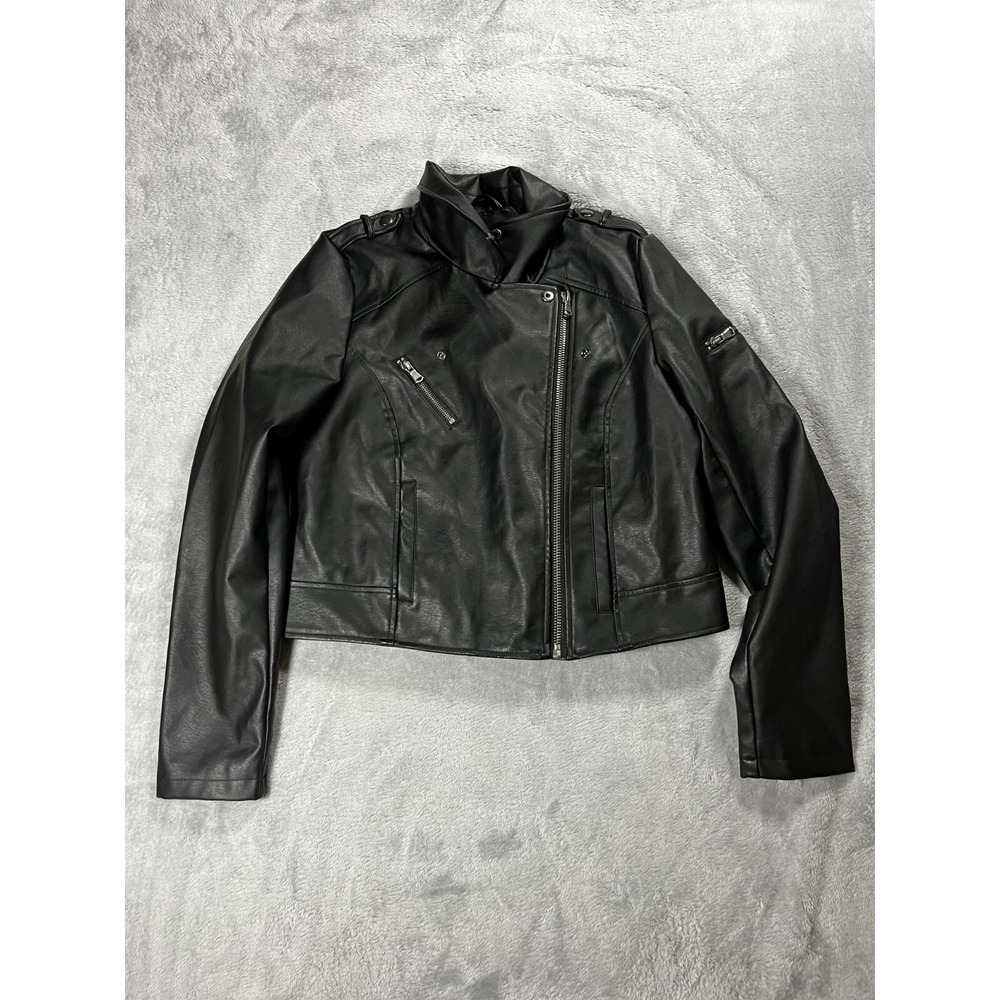 Riverdale Southside Serpents Women's Large Faux Leather Biker Jacket